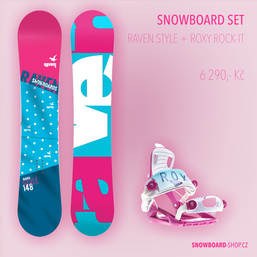 snowboard komplety